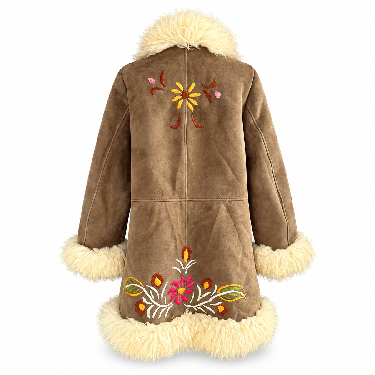 Wildflower Penny Lane Coat - Real Sheepskin & Shearling, Vintage-Inspired