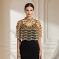 Floral Beaded Cape